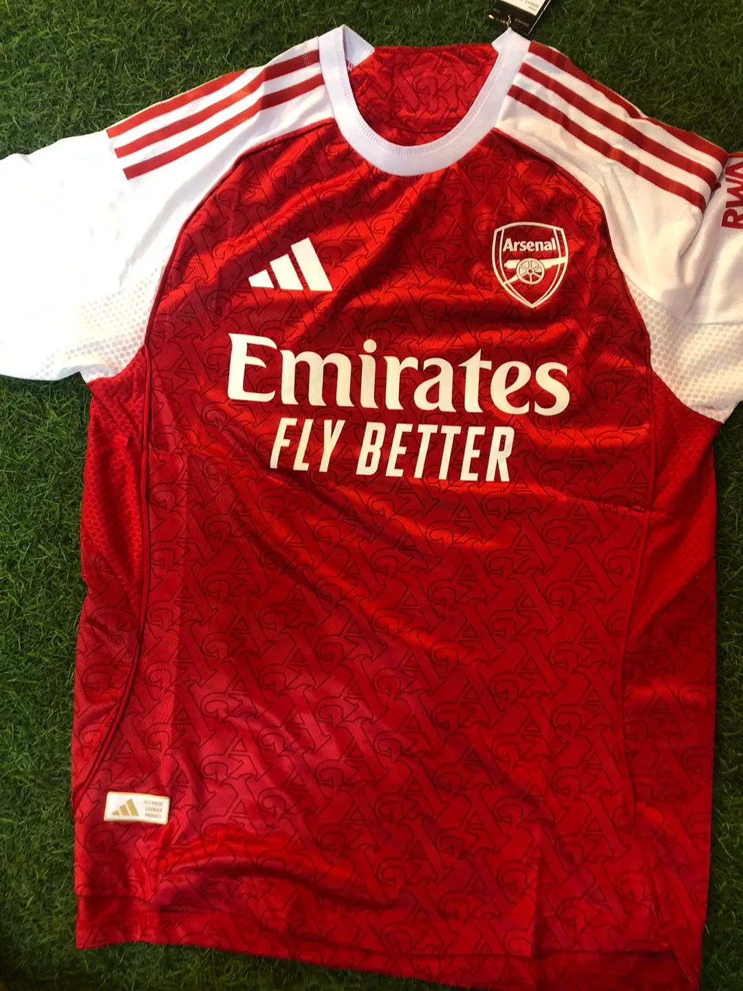 Original Arsenal 2025-2026 Player's Version Kit