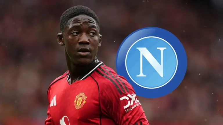 Napoli will make another attempt to sign 20-year-old England midfielder Kobbie Mainoo from Manchester United in January.